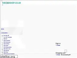 Sites similar to thecbdshop.co.uk