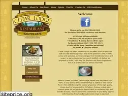 Sites similar to thecedarlodge.com