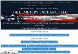 Sites similar to thecemeteryexchange.com