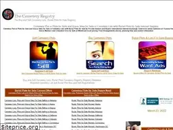 Sites similar to thecemeteryregistry.com
