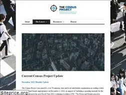 Sites similar to thecensusproject.org