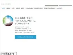Sites similar to thecenterforcosmeticsurgery.net