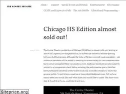 Sites similar to thecentretheater.com