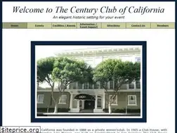 Sites similar to thecenturyclubofcalifornia.org