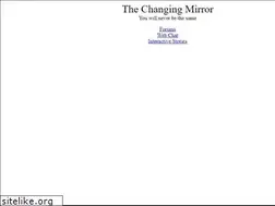 Sites similar to thechangingmirror.com