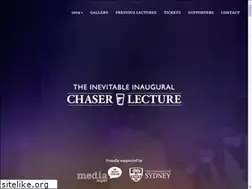 Sites similar to thechaserlecture.com