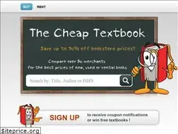 Sites similar to thecheaptextbook.com