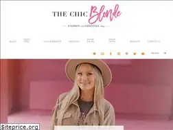 Sites similar to thechicblonde.com
