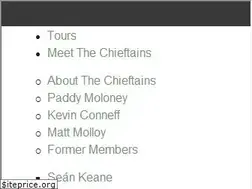 Sites similar to thechieftains.com