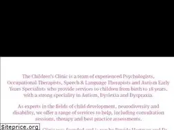 Sites similar to thechildrensclinic.ie