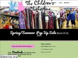 Sites similar to thechildrensclothesline.com
