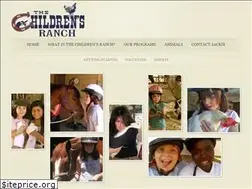 Sites similar to thechildrensranch.org