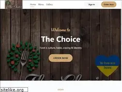 Sites similar to thechoice-restaurant.com