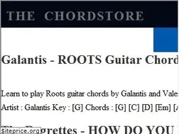 Sites similar to thechordstore.com