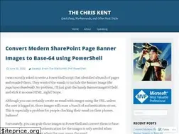 Sites similar to thechriskent.com