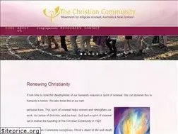 Sites similar to thechristiancommunity.net