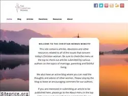 Sites similar to thechristianwoman.com