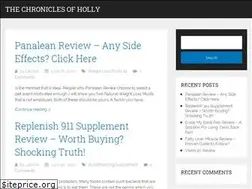 Sites similar to thechroniclesofholly.com