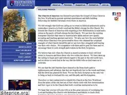 Sites similar to thechurchofamerica.net