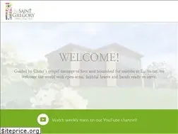 Sites similar to thechurchofstgregory.com