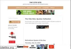 Sites similar to thecitesite.com