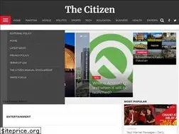 Sites similar to thecitizen.pk