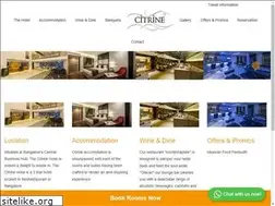 Sites similar to thecitrinehotel.com