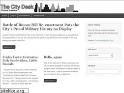 Sites similar to thecitydesk.net