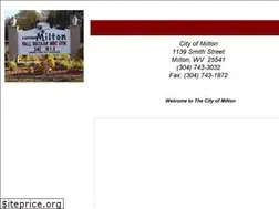 Sites similar to thecityofmiltonwv.com