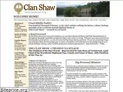 Sites similar to theclanshaw.org