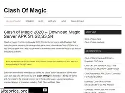 Sites similar to theclashofmagic.com