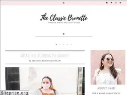 Sites similar to theclassicbrunette.com