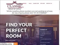 Sites similar to theclassichotel.in