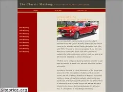 Sites similar to theclassicmustang.com