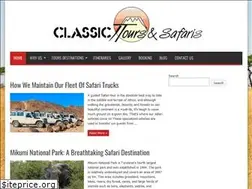Sites similar to theclassictours.com
