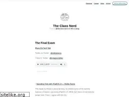 Sites similar to theclassnerd.com