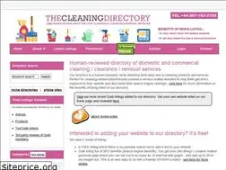 Sites similar to thecleaningdirectory.com
