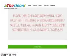 Sites similar to thecleanr.com