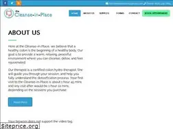 Sites similar to thecleanseinplace.com