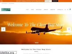 Sites similar to theclearbagstore.com