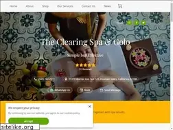 Sites similar to theclearingspa.com