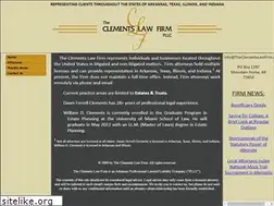 Sites similar to theclementslawfirm.com