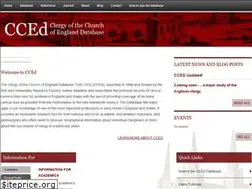 Sites similar to theclergydatabase.org.uk