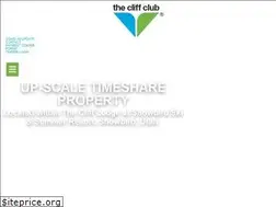 Sites similar to thecliffclub.net