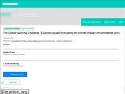 Sites similar to theclimatebet.com