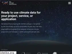 Sites similar to theclimatedatafactory.com