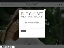 Sites similar to thecloset.com.au