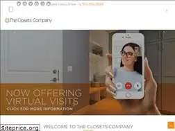 Sites similar to theclosetscompany.com