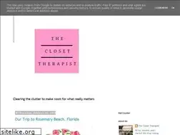 Sites similar to theclosettherapist.blogspot.com