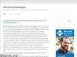 Sites similar to thecloudtechnologist.com
